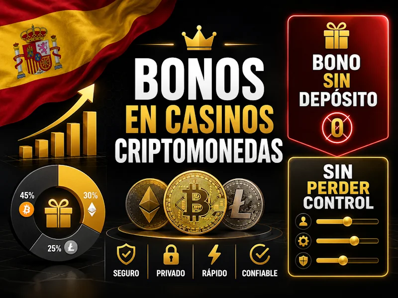 Bonos en casinos criptomonedas bono sin depósito sin perder control
